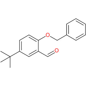 2-(benzyloxy)-5-(tert-butyl)benzaldehyde