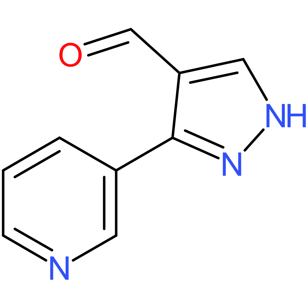 3-(pyridin-3-yl)-1H-pyrazole-4-carbaldehyde
