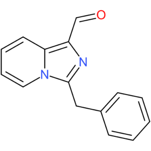 3-benzylimidazo[1,5-a]pyridine-1-carbaldehyde
