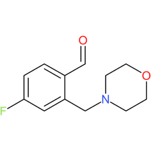 4-fluoro-2-(morpholinomethyl)benzaldehyde