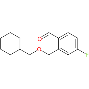 2-((cyclohexylmethoxy)methyl)-4-fluorobenzaldehyde