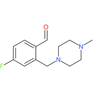 4-fluoro-2-((4-methylpiperazin-1-yl)methyl)benzaldehyde