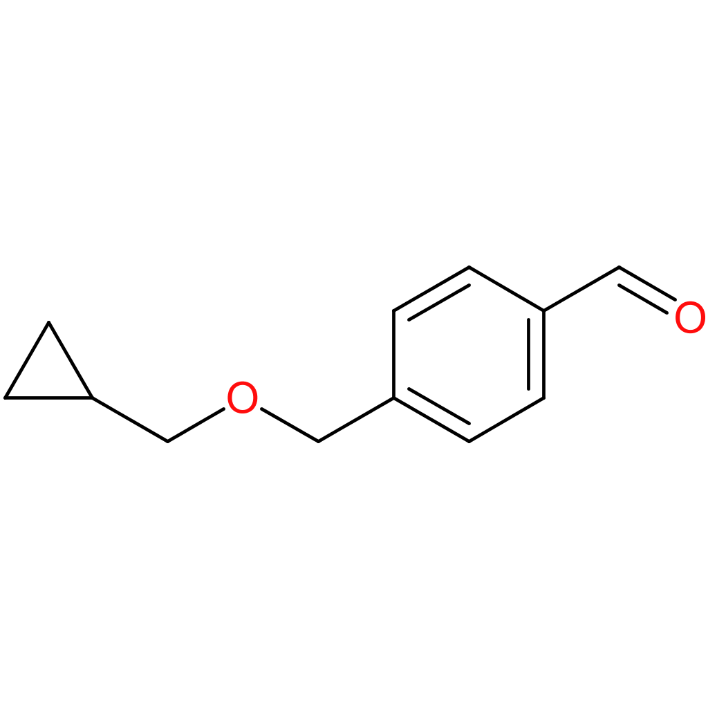 4-((cyclopropylmethoxy)methyl)benzaldehyde