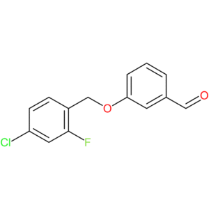 3-((4-chloro-2-fluorobenzyl)oxy)benzaldehyde