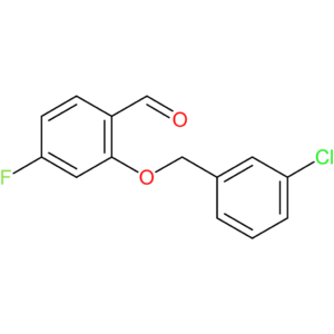 2-((3-chlorobenzyl)oxy)-4-fluorobenzaldehyde