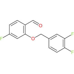 2-((3,4-difluorobenzyl)oxy)-4-fluorobenzaldehyde