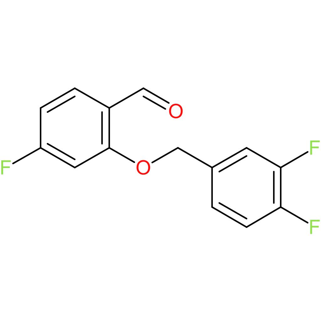 2-((3,4-difluorobenzyl)oxy)-4-fluorobenzaldehyde