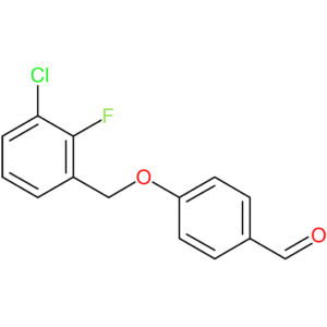 4-((3-chloro-2-fluorobenzyl)oxy)benzaldehyde