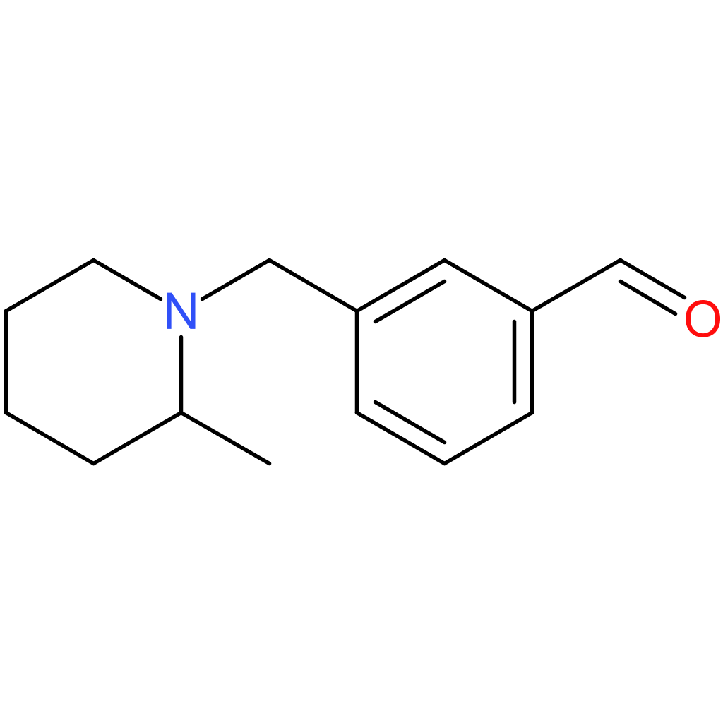 3-((2-methylpiperidin-1-yl)methyl)benzaldehyde