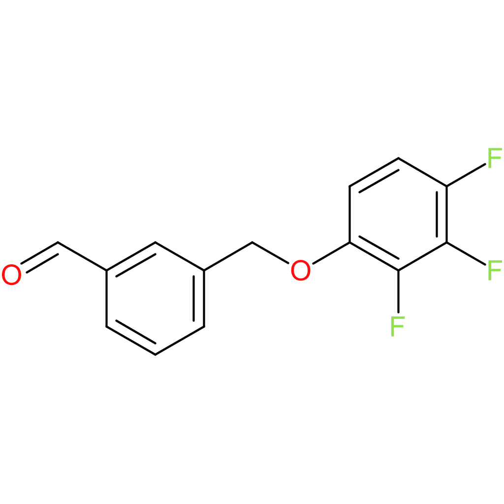 3-((2,3,4-trifluorophenoxy)methyl)benzaldehyde