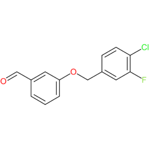 3-((4-chloro-3-fluorobenzyl)oxy)benzaldehyde