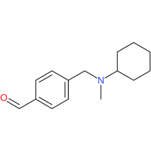 4-((cyclohexyl(methyl)amino)methyl)benzaldehyde
