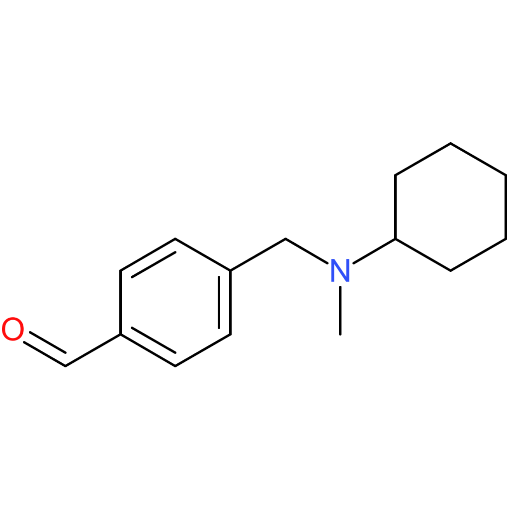 4-((cyclohexyl(methyl)amino)methyl)benzaldehyde