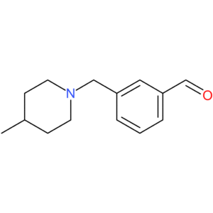 3-((4-methylpiperidin-1-yl)methyl)benzaldehyde