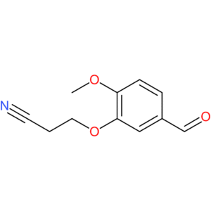 3-(5-formyl-2-methoxyphenoxy)propanenitrile