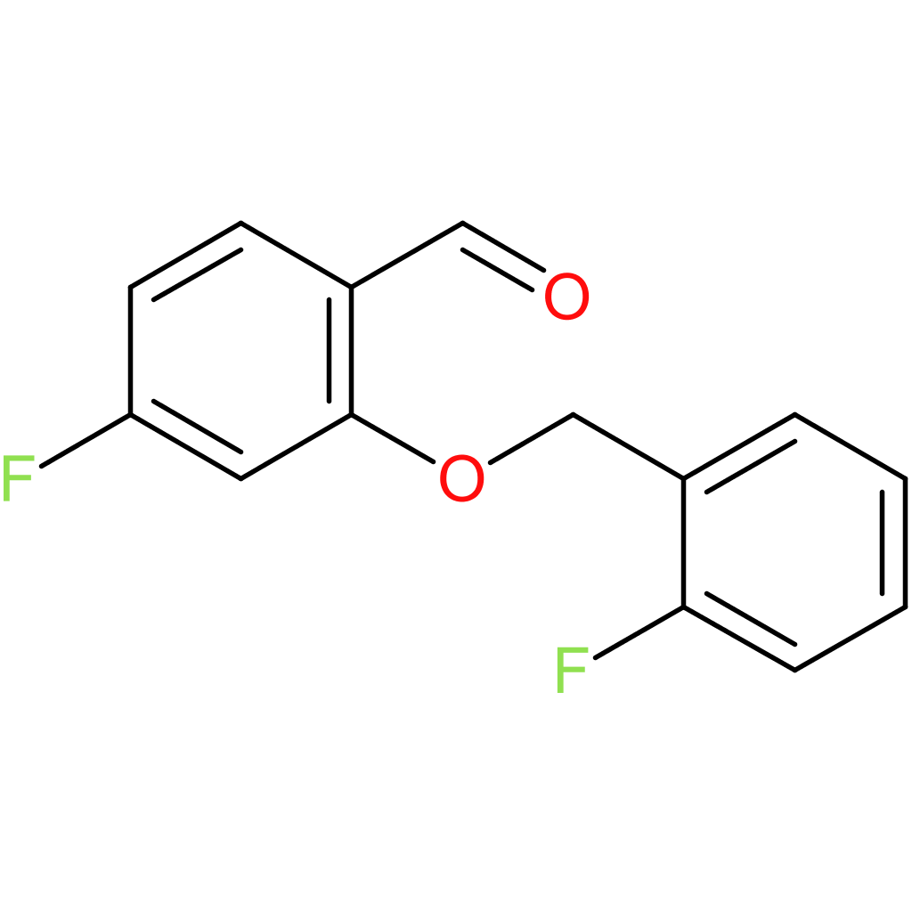 4-fluoro-2-((2-fluorobenzyl)oxy)benzaldehyde