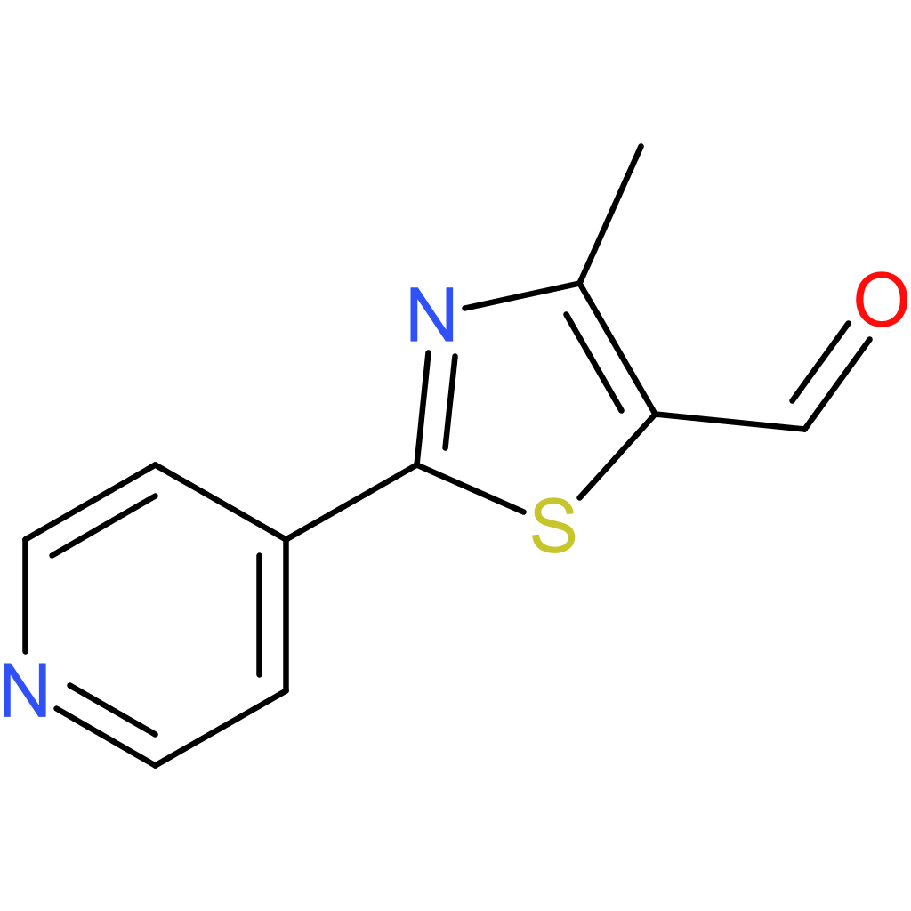 4-methyl-2-(pyridin-4-yl)thiazole-5-carbaldehyde