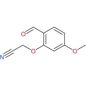 2-(2-formyl-5-methoxyphenoxy)acetonitrile