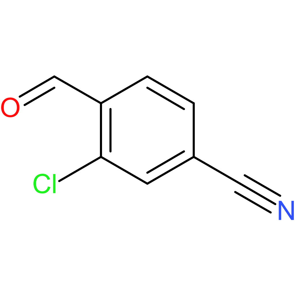 3-chloro-4-formylbenzonitrile
