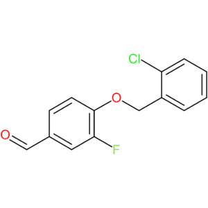 4-((2-chlorobenzyl)oxy)-3-fluorobenzaldehyde