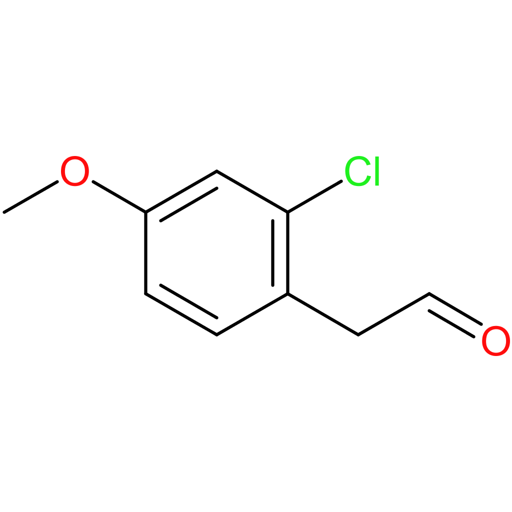 2-(2-chloro-4-methoxyphenyl)acetaldehyde