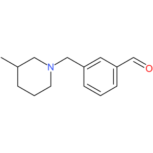 3-((3-methylpiperidin-1-yl)methyl)benzaldehyde