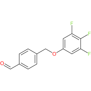 4-((3,4,5-trifluorophenoxy)methyl)benzaldehyde