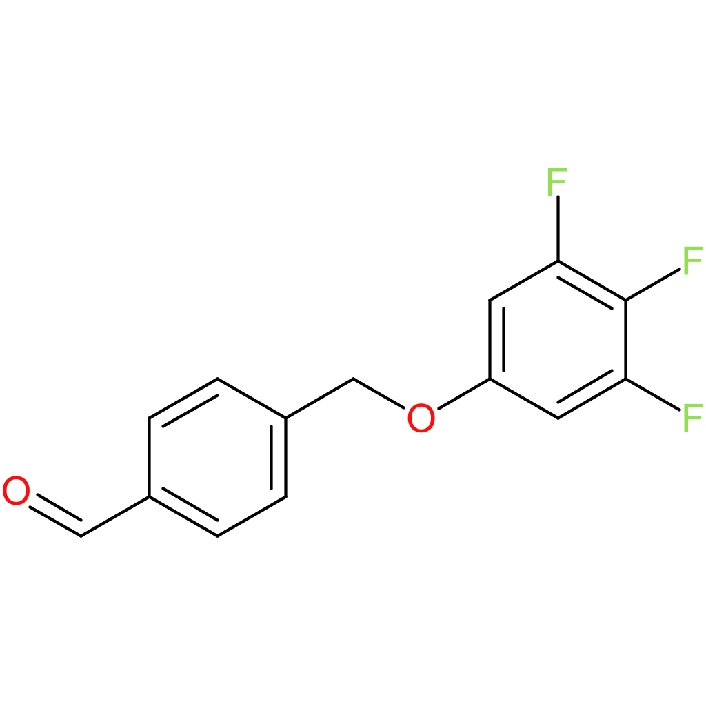 4-((3,4,5-trifluorophenoxy)methyl)benzaldehyde