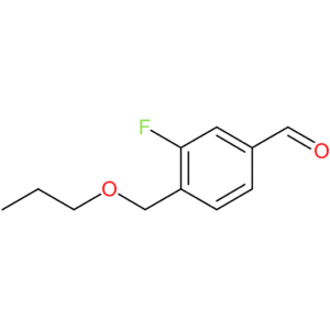 3-fluoro-4-(propoxymethyl)benzaldehyde