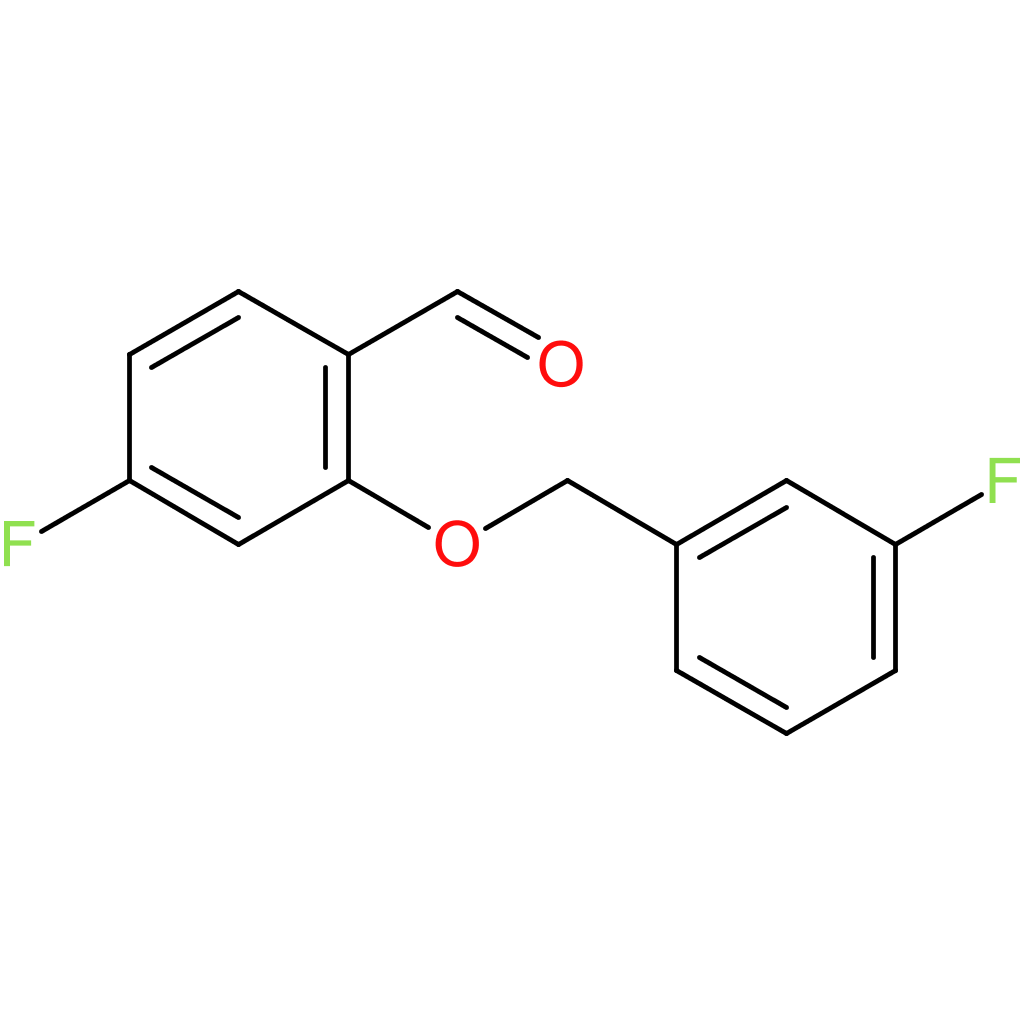 4-fluoro-2-((3-fluorobenzyl)oxy)benzaldehyde