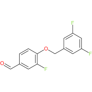 4-((3,5-difluorobenzyl)oxy)-3-fluorobenzaldehyde