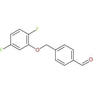 4-((2,5-difluorophenoxy)methyl)benzaldehyde