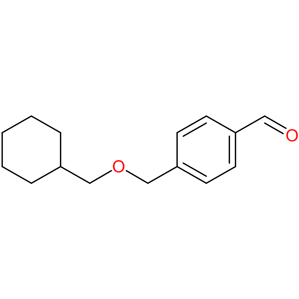 4-((cyclohexylmethoxy)methyl)benzaldehyde