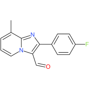 2-(4-fluorophenyl)-8-methylimidazo[1,2-a]pyridine-3-carbaldehyde