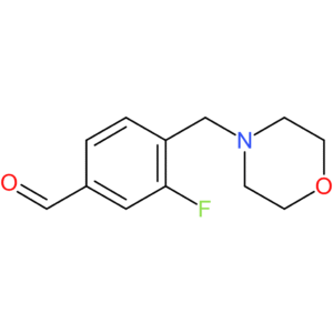 3-fluoro-4-(morpholinomethyl)benzaldehyde