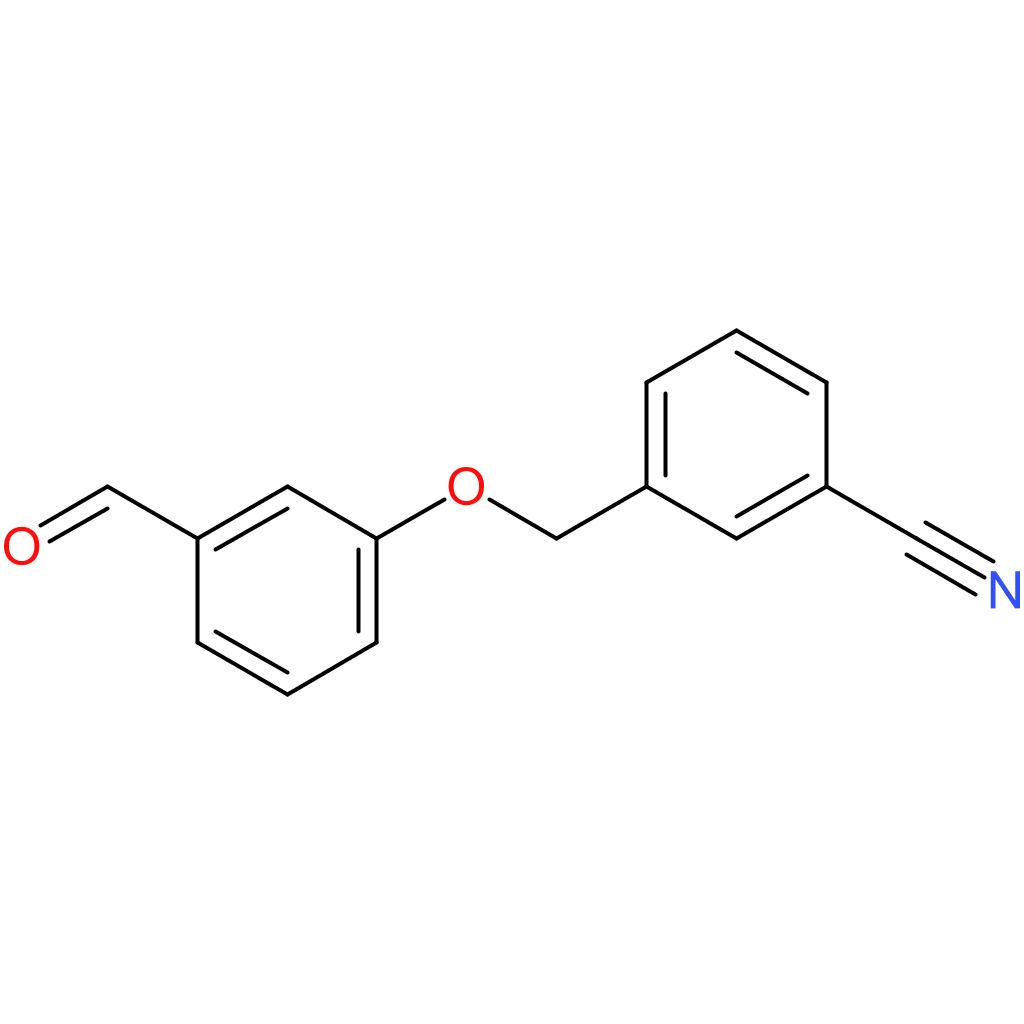 3-((3-formylphenoxy)methyl)benzonitrile