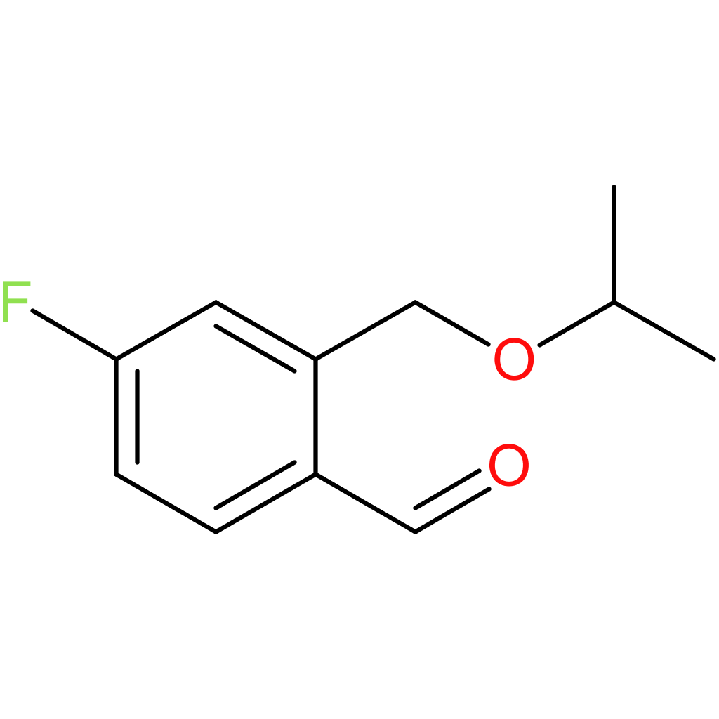 4-fluoro-2-(isopropoxymethyl)benzaldehyde