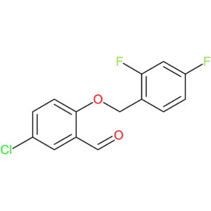5-chloro-2-((2,4-difluorobenzyl)oxy)benzaldehyde