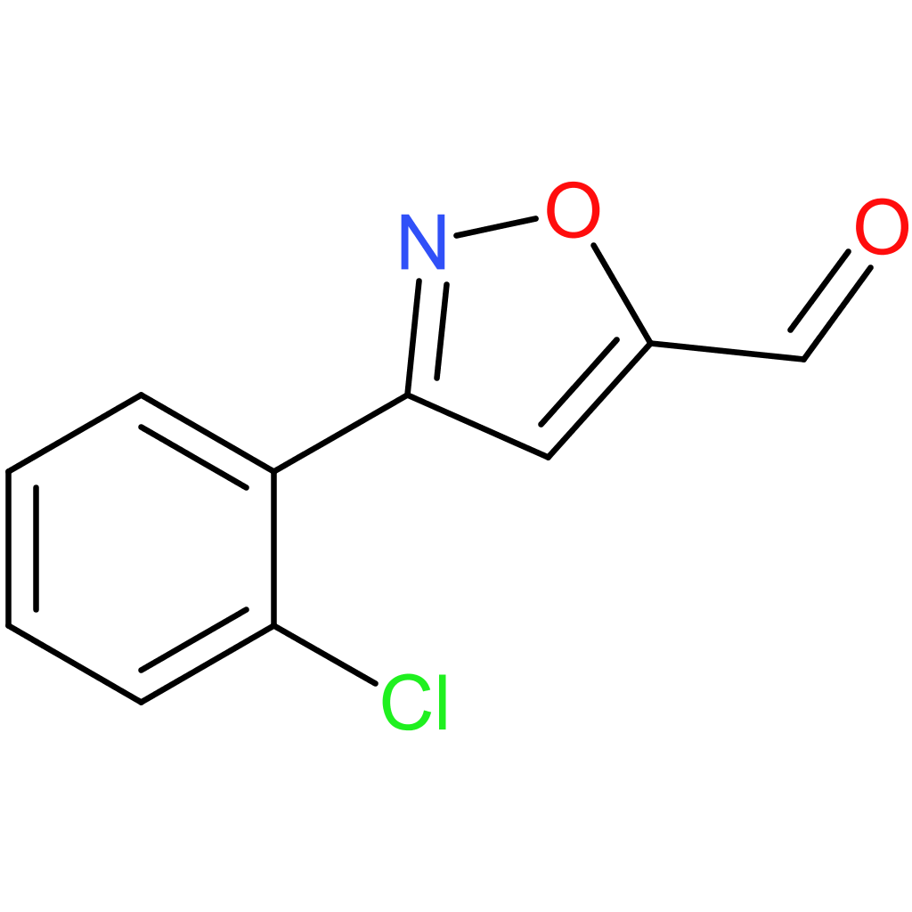 3-(2-chlorophenyl)isoxazole-5-carbaldehyde