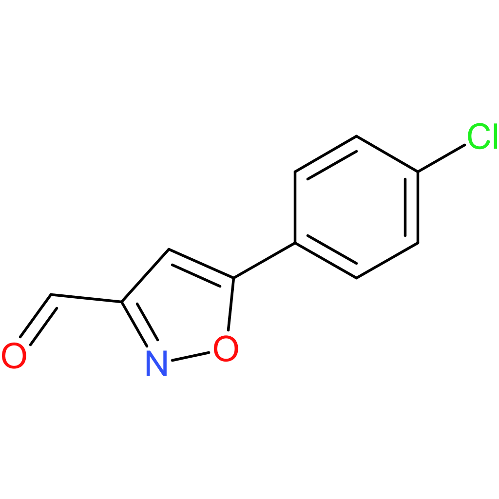 5-(4-chlorophenyl)isoxazole-3-carbaldehyde