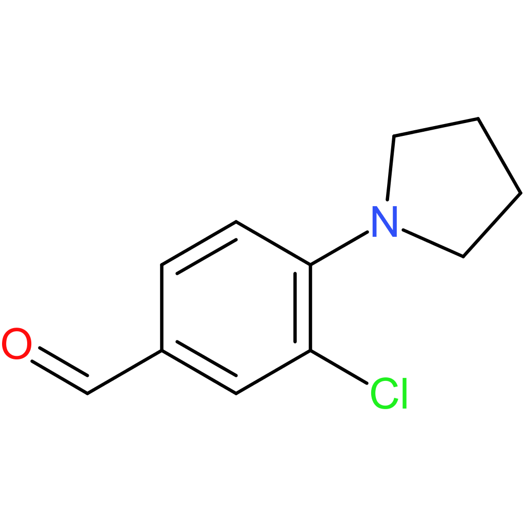 3-chloro-4-(pyrrolidin-1-yl)benzaldehyde