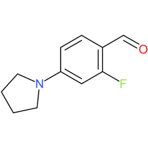 2-fluoro-4-(pyrrolidin-1-yl)benzaldehyde