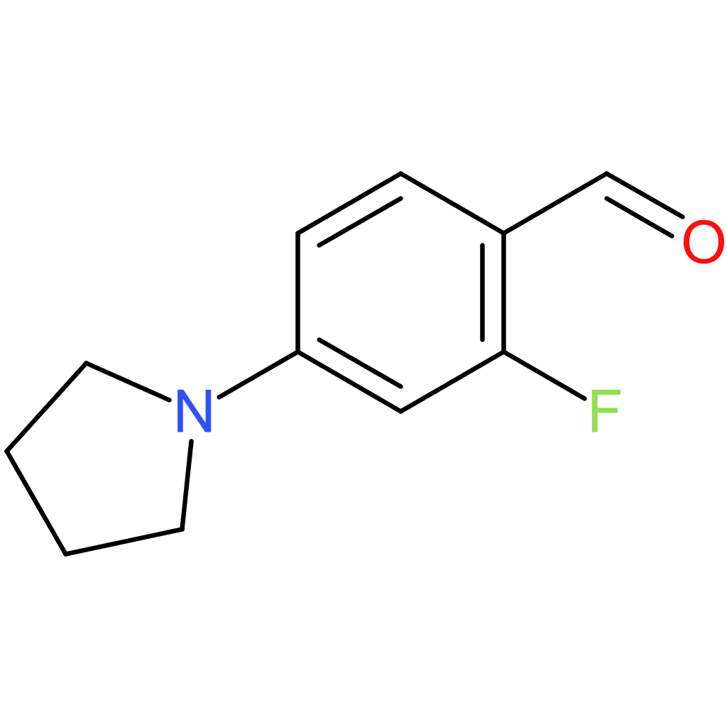 2-fluoro-4-(pyrrolidin-1-yl)benzaldehyde