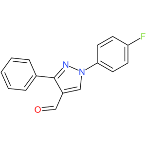 1-(4-fluorophenyl)-3-phenyl-1H-pyrazole-4-carbaldehyde
