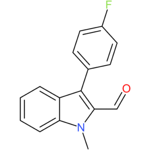 3-(4-fluorophenyl)-1-methyl-1H-indole-2-carbaldehyde