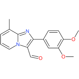 2-(3,4-dimethoxyphenyl)-8-methylimidazo[1,2-a]pyridine-3-carbaldehyde