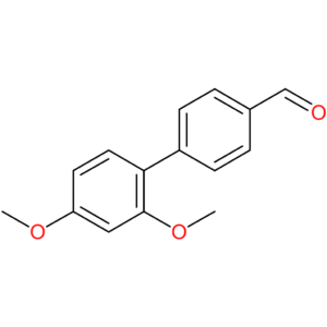 2′,4′-dimethoxy-[1,1′-biphenyl]-4-carbaldehyde