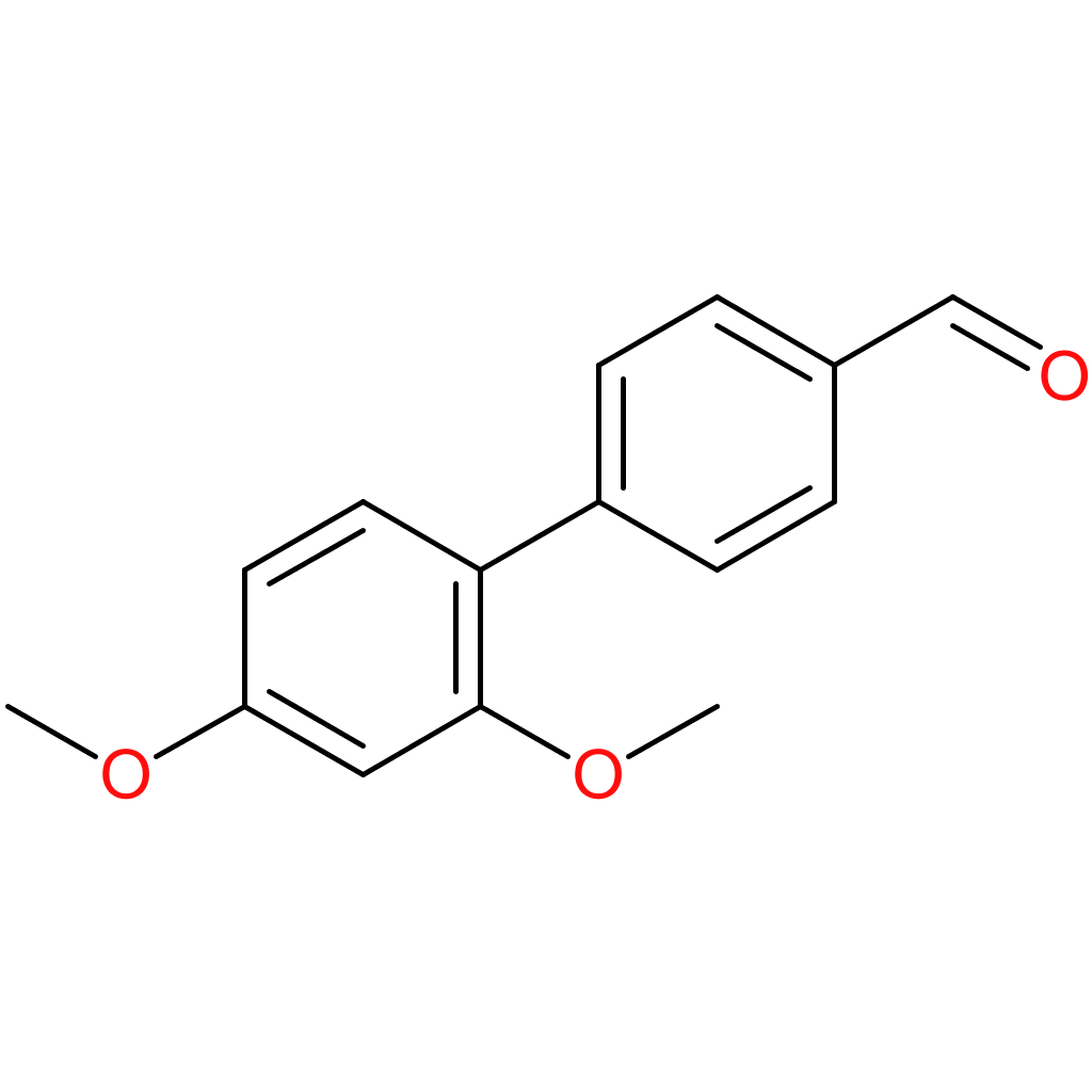 2′,4′-dimethoxy-[1,1′-biphenyl]-4-carbaldehyde