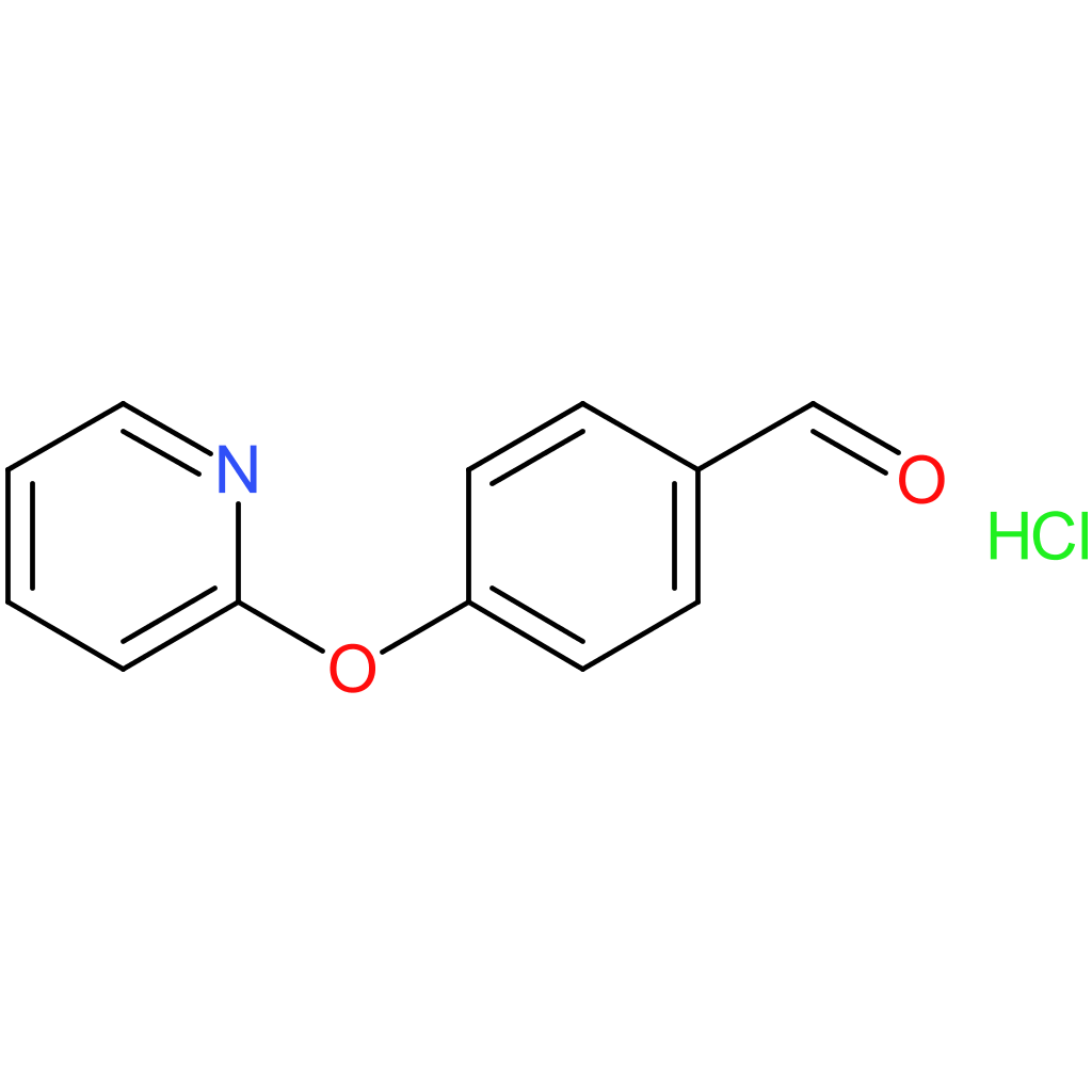 4-(pyridin-2-yloxy)benzaldehyde hydrochloride