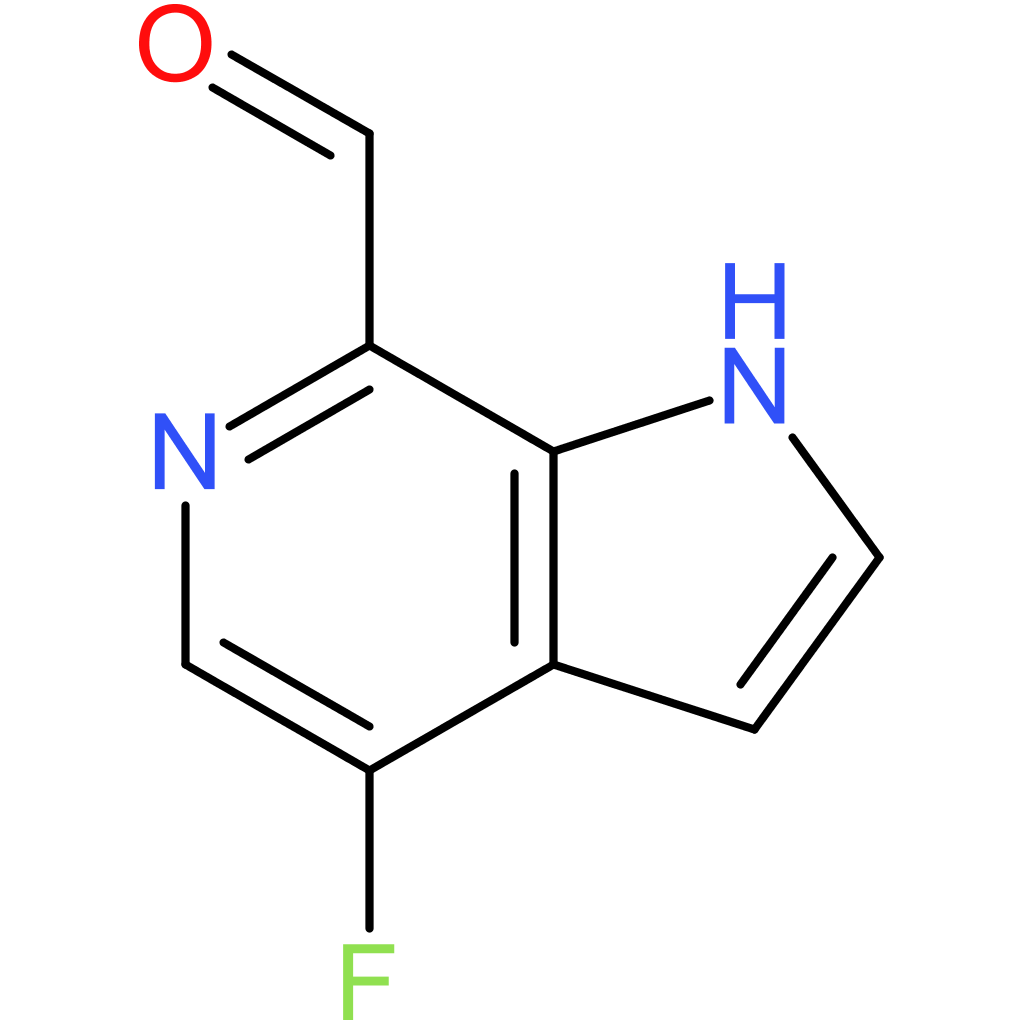 4-fluoro-1H-pyrrolo[2,3-c]pyridine-7-carbaldehyde